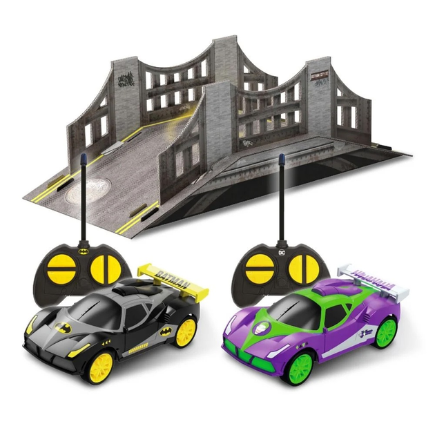 Набір керованих автомобілів Batman vs The Joker 2 шт. масштаб 1:28 (5060158857722) - зображення 2