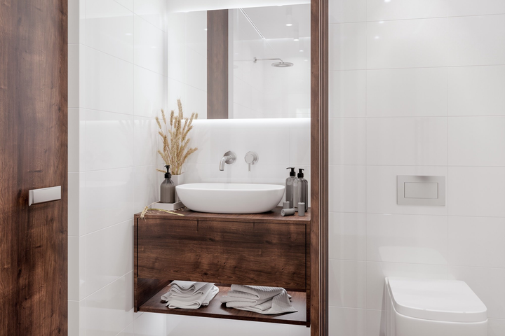 Płytki Golden Tile Mono White 40 x 25 x 0.75 cm 16 szt (2190002441159) - obraz 2