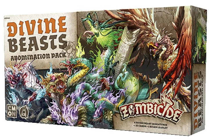 Dodatek do gry planszowej Portal Games Zombicide: Biała Śmierć - Mistyczne Bestie (edycja międzynarodowa)(0889696018250) - obraz 1