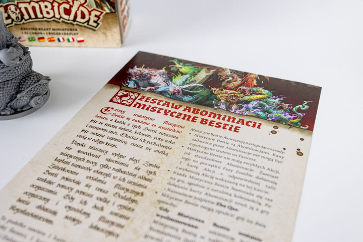 Dodatek do gry planszowej Portal Games Zombicide: Biała Śmierć - Mistyczne Bestie (edycja międzynarodowa)(0889696018250) - obraz 7