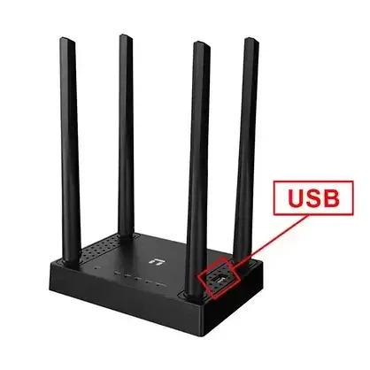 4G Wi-Fi интернет-комплект Netis N5 + Антенна 32 dB + Стартовий пакет Київстар СуперГіГ - изображение 3