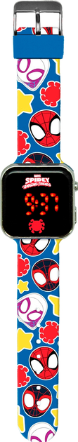 Zegarek LED Kids Euroswan Spidey z kalendarzem (SPF4018) - obraz 2