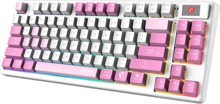 Клавіатура MSI FORGE GK600 TKL W VIOLET UA (S11-43UAQ01-HH9) 318296 - зображення 3