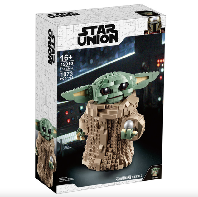 Конструктор майстер Йода Ґрогу STAR WARS ( Baby Yoda) — 1073