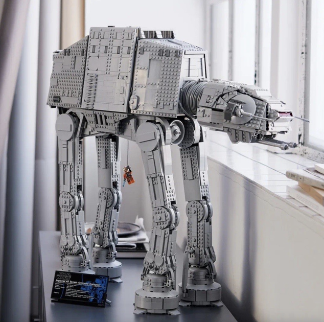 Конструктор Эйти-Эйти Star Wars — 2192 детали, боевой робот AT-AT из Звездных войн - Фото 5 Конструктор Эйти-Эйти Star Wars — 2192 детали, боевой робот AT-AT из Звездных войн - изображение 5