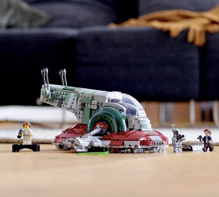 Конструктор STAR WARS Slave I (Раб I) — 1007 деталей, космический корабль Бобы Фетта, большой набор для детей 14+ - изображение 3