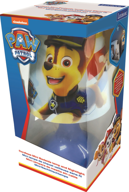 Lampka nocna dla dzieci Lexibook Psi Patrol bezprzewodowa (MLT10PA) - obraz 1