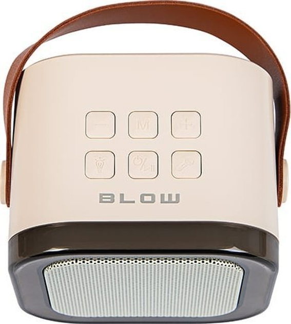 Głośnik przenośny Blow KARAOKE RGB 1 mikrofon (30-359#) - obraz 2