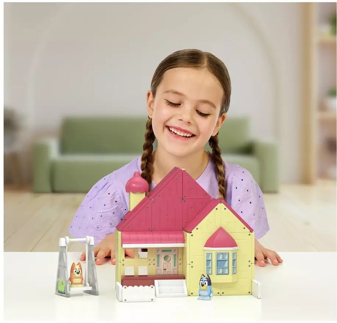 Zestaw zabawek Tile Town Bluey Heeler House 90304 (630996820728) - obraz 10
