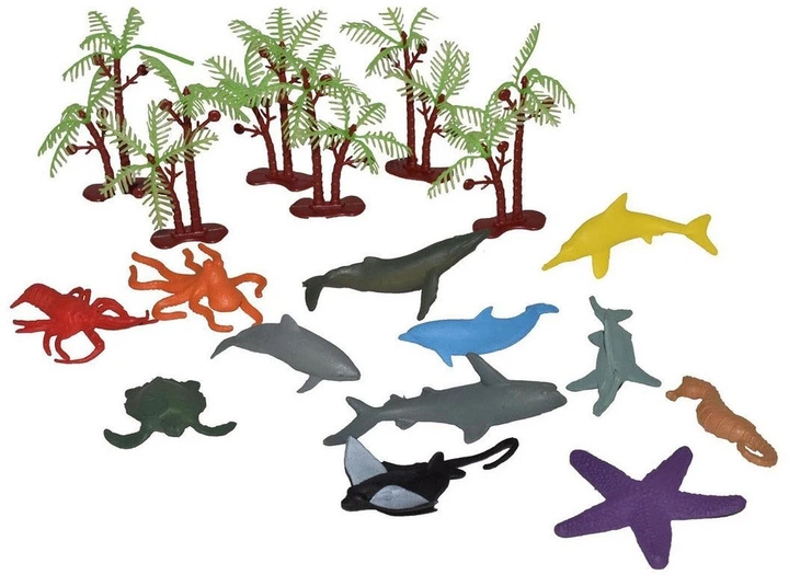 Набір фігурок Wild Republic Ocean Multicolor 23152 (92389231526) - зображення 2
