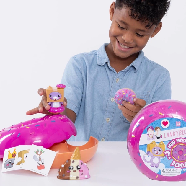 Набір іграшок LankyBox Mystery Donut (810054664543) - зображення 4