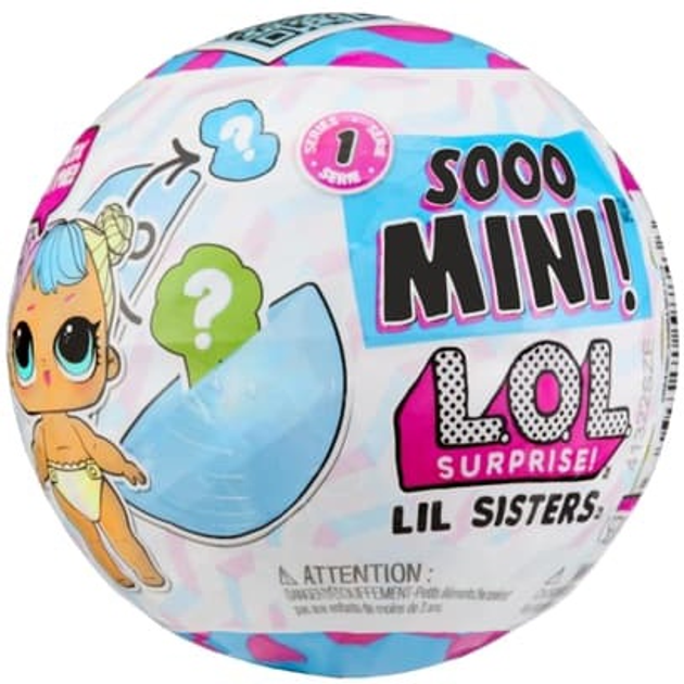 Zabawka Lol Surprise Sooo Mini Lil Sis Asst PDQ (6418859040261) - obraz 1
