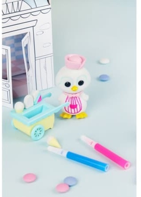 Zestaw zabawek Martinex Fuzzikins Ice Cream Parlour 33011201 (6416550112010) - obraz 3
