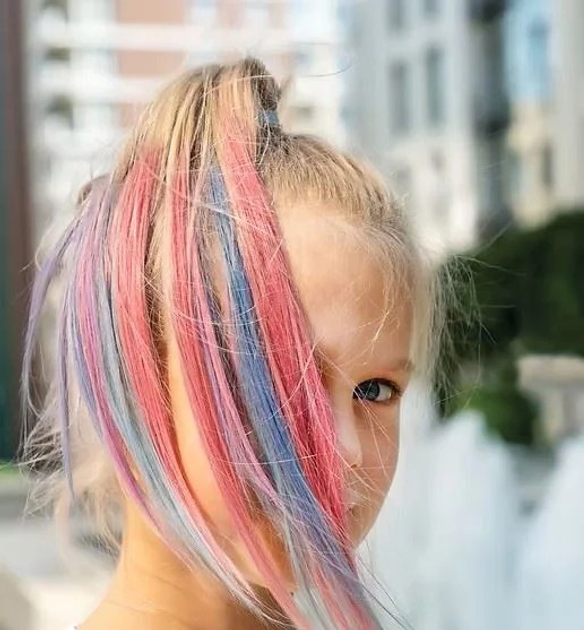 Набір іграшок Nebulous Stars Glitter Hair Chalks 232-11432 (694704114325) - зображення 2