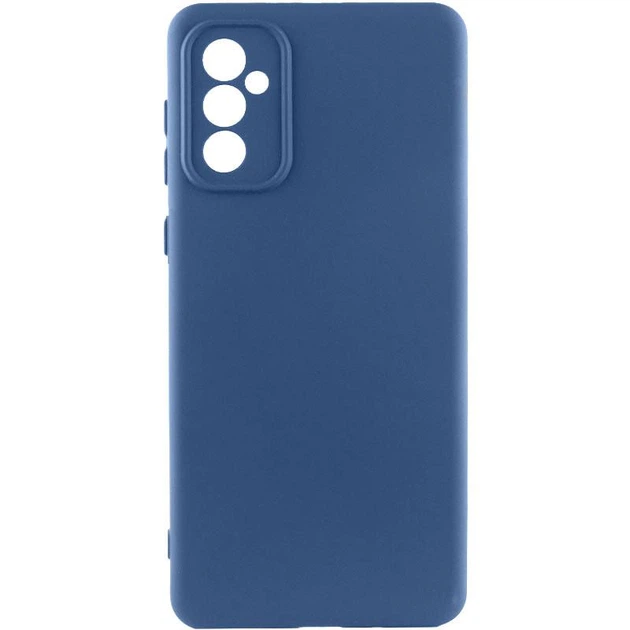 Чехол TPU GETMAN Liquid Silk Full Camera для Samsung Galaxy A35 Синий / Navy Blue - Фото 1 Чехол TPU GETMAN Liquid Silk Full Camera для Samsung Galaxy A35 Синий / Navy Blue - изображение 1