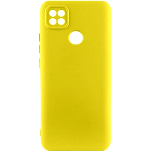 Чехол TPU GETMAN Liquid Silk Full Camera для Xiaomi Redmi 9C Желтый / Flash - Фото 1 Чехол TPU GETMAN Liquid Silk Full Camera для Xiaomi Redmi 9C Желтый / Flash - изображение 1