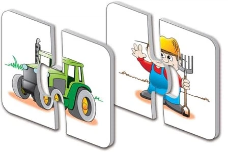 Zestaw zabawek The Learning Journey My First Match it On the Farm 115282 (657092115282) - obraz 2