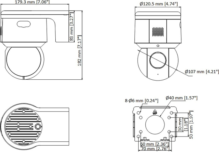 IP-камера Hikvision DS-2DE3A404IWG-E - зображення 7