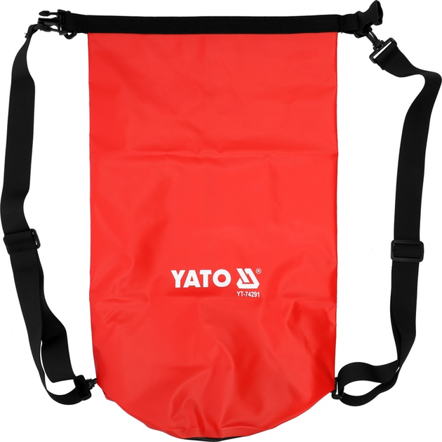 Рюкзак водонепроникний YATO 20 л Червоний (YT-74291) - зображення 3