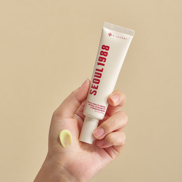 Крем для шкіри навколо очей K-Secret Seoul 1988 Retinal Liposome 4% + Fermented Bean з ефектом ліфтингу 30 мл (8809695240577) - зображення 3