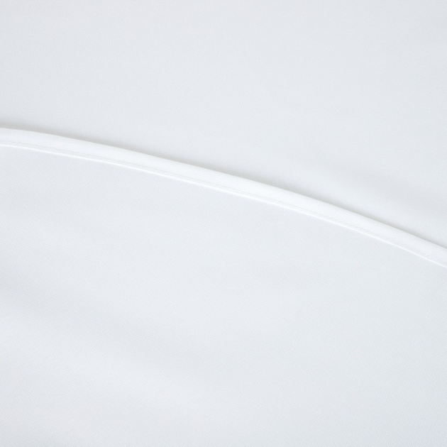 Obrus Homla Basic Lois gładki okrągły dekoracyjny Biały 180 cm (5902869947258) - obraz 4