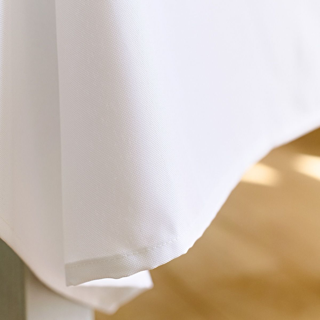 Obrus Homla Basic Lois gładki okrągły dekoracyjny Biały 180 cm (5902869947258) - obraz 6