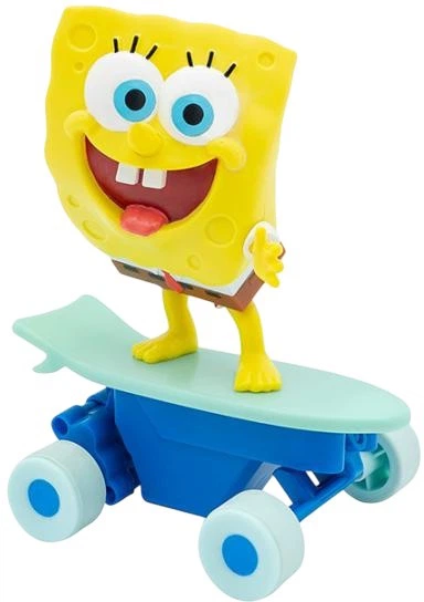 Zabawka zdalnie sterowana Sponge Bob FunRise RC figurka na deskorolce 71156 (021664711569) - obraz 2