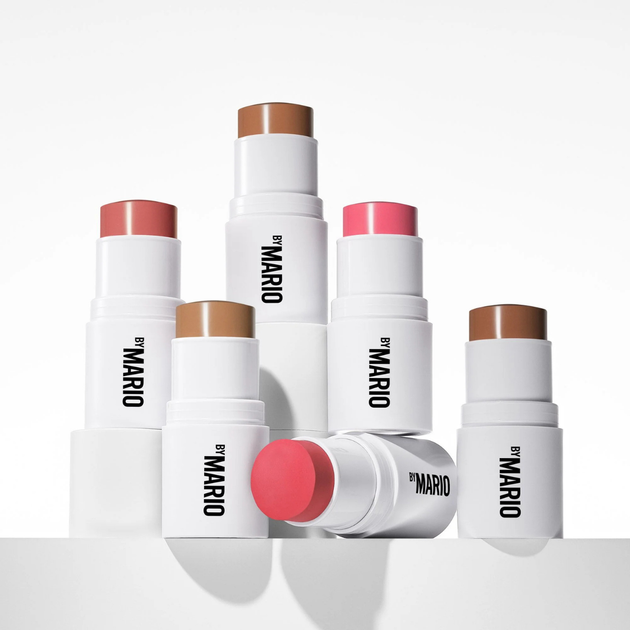 Кремові рум'яна Makeup By Mario Soft Pop Blush Stick Pale Petal 4 г - зображення 5