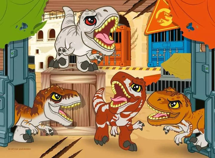 Пазл Ravensburger 4 в 1 Jurassic World Explorers 12/16/20/24 елементи 12004027 (4005555040279) - зображення 6