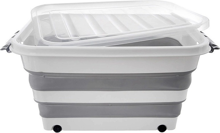 Контейнер для зберігання Orion Kemp на колесах складаний 30 л (8697404117896) - зображення 1