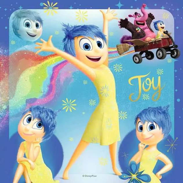 Пазл Ravensburger Disney Pixar У голові не вміщається 3 x 49 елементів 9370 (4005556093700) - зображення 4