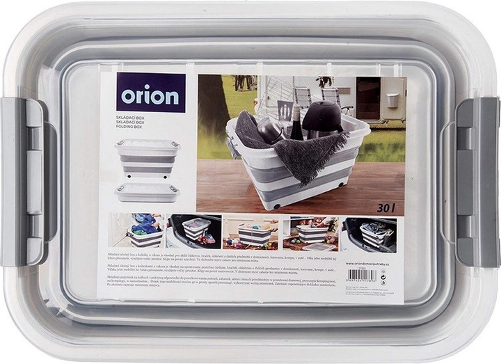 Контейнер для зберігання Orion Kemp на колесах складаний 30 л (8697404117896) - зображення 5
