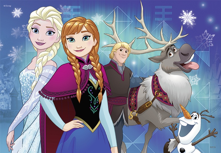 Пазл Ravensburger Disney Країна Льоду: Друзі 2 x 24 елементи 9074 (4005556090747) - зображення 3