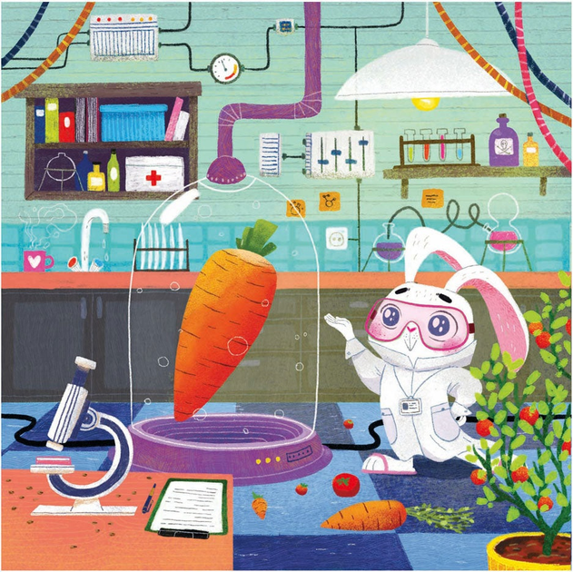 Пазл Ravensburger Діти та наука 3 x 49 елементів 12004048 (4005555040484) - зображення 4