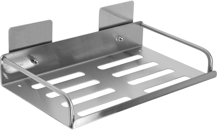 Półka łazienkowa Fala Steely 30 cm montaż bez wiercenia 69378 (5906083039881) - obraz 1