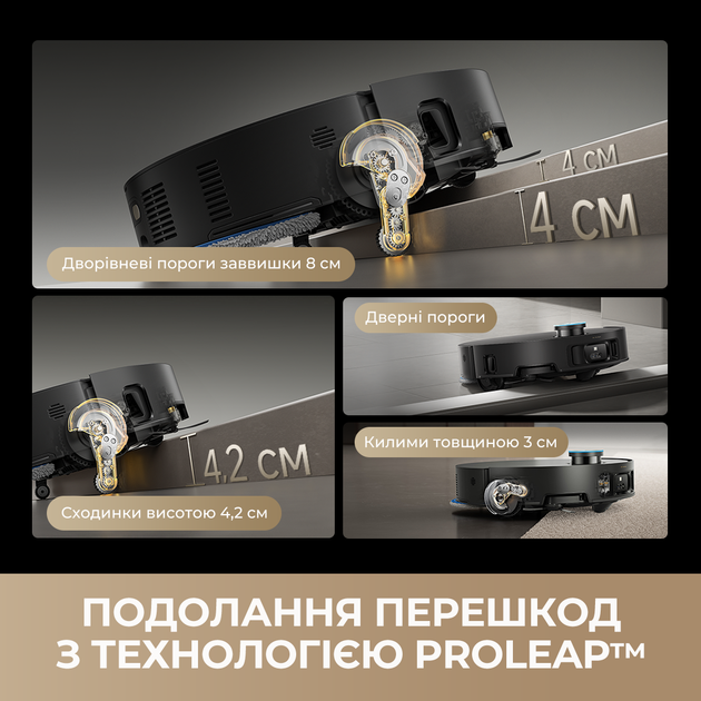 Робот-пылесос Dreame Bot MatriX 10 Ultra Black (RLX95CE-bl) - Фото 11 Робот-пылесос Dreame Bot MatriX 10 Ultra Black (RLX95CE-bl) - изображение 11