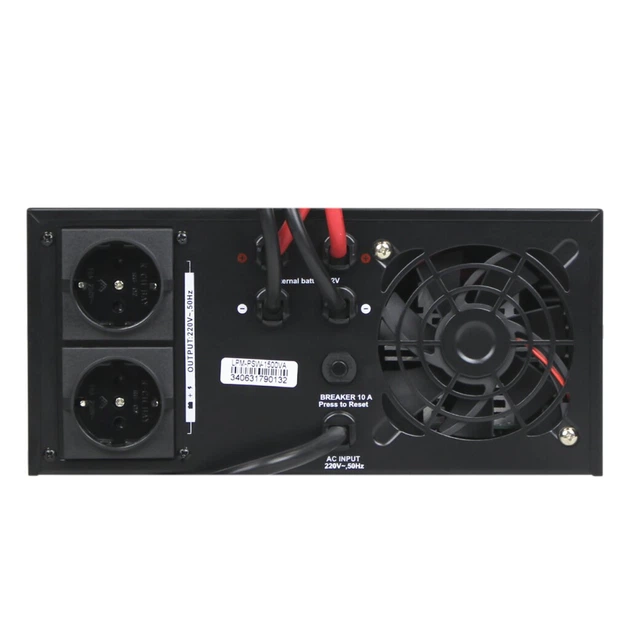Комплект резервного живлення UPS 1500VA+АКБ GEL 2400W LogicPower 19998 (ДБЖ 1050W+200Ah батарея гелева) - Фото 5 Комплект резервного живлення UPS 1500VA+АКБ GEL 2400W LogicPower 19998 (ДБЖ 1050W+200Ah батарея гелева) - изображение 5