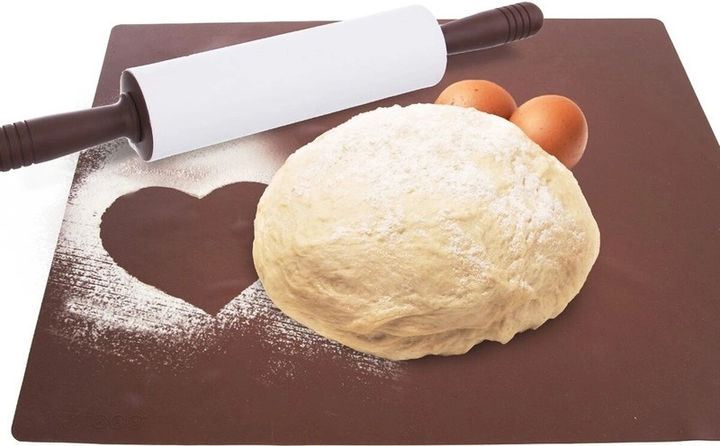 Wałek do ciasta Orion Sillinie silikonowy obrotowy 47 cm (8592381169756) - obraz 5