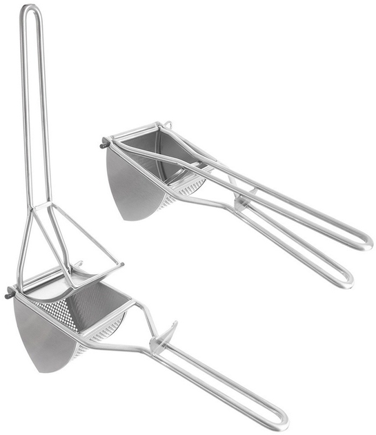 Praska do ziemniakow Orion stalowa 9.5x30 cm (8592381197728) - obraz 4