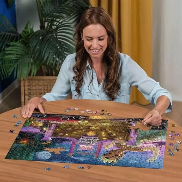 Пазл Ravensburger Disney Castle Collection Замки Діснея Тіана 1000 елементів 12001343 (4005555013433) - зображення 3