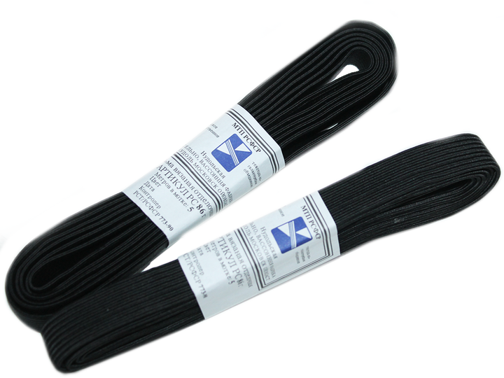 Резинка FROM FACTORY KJM білизна чорна 1.8см/2.5м - зображення 2