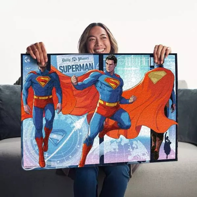 Пазл Ravensburger DC Супермен 1000 елементів 12001508 (4005555015086) - зображення 3