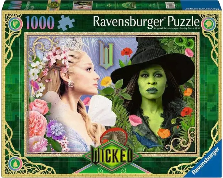Пазл Ravensburger Wicked 2 1000 елементів 12001580 (4005555015802) - зображення 1