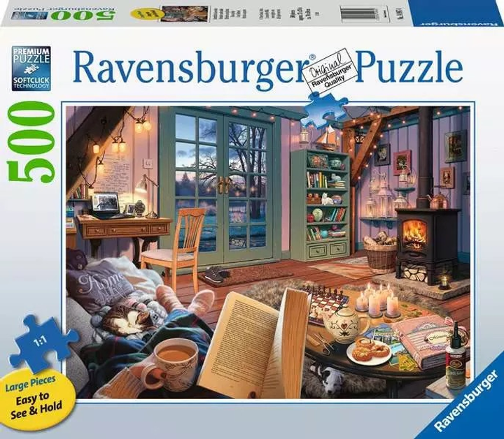 Пазл Ravensburger Затишне місце 500 елементів 14967 (4005556149674) - зображення 1