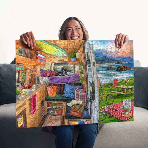 Пазл Ravensburger Атмосфера відпустки 500 елементів 17473 (4005556174737) - зображення 3