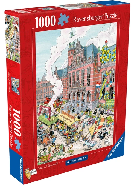 Puzzle Ravensburger Fleroux Groningen 1000 elementów 12000106 (4005555001065) - obraz 3
