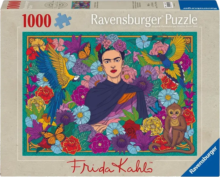 Пазл Ravensburger Фріда Кало 1000 елементів 12001475 (4005555014751) - зображення 1