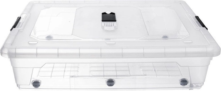 Контейнер для зберігання Orion під ліжко на колесах низький XXL 50 л (8694064013414) - зображення 1