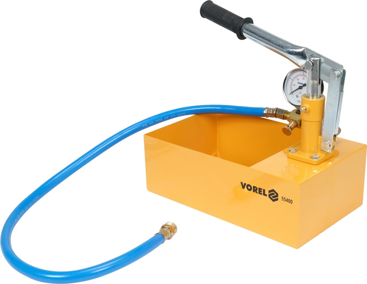 Pompa ręczna VOREL do prób ciśnieniowych 55400 (5906083090745) - obraz 3