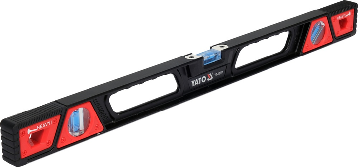 Poziomnica magnetyczna YATO wzmocniona 600 mm (YT-30311) - obraz 3
